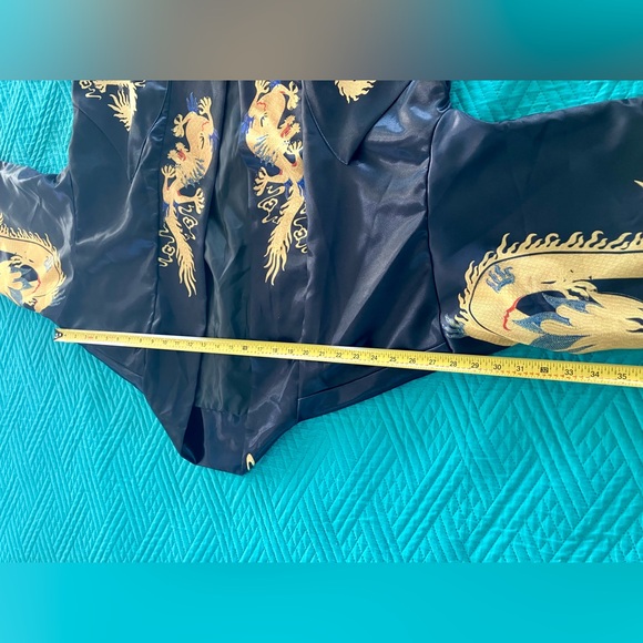 Black and Gold Dragon Kimono - Picture 6 of 6
